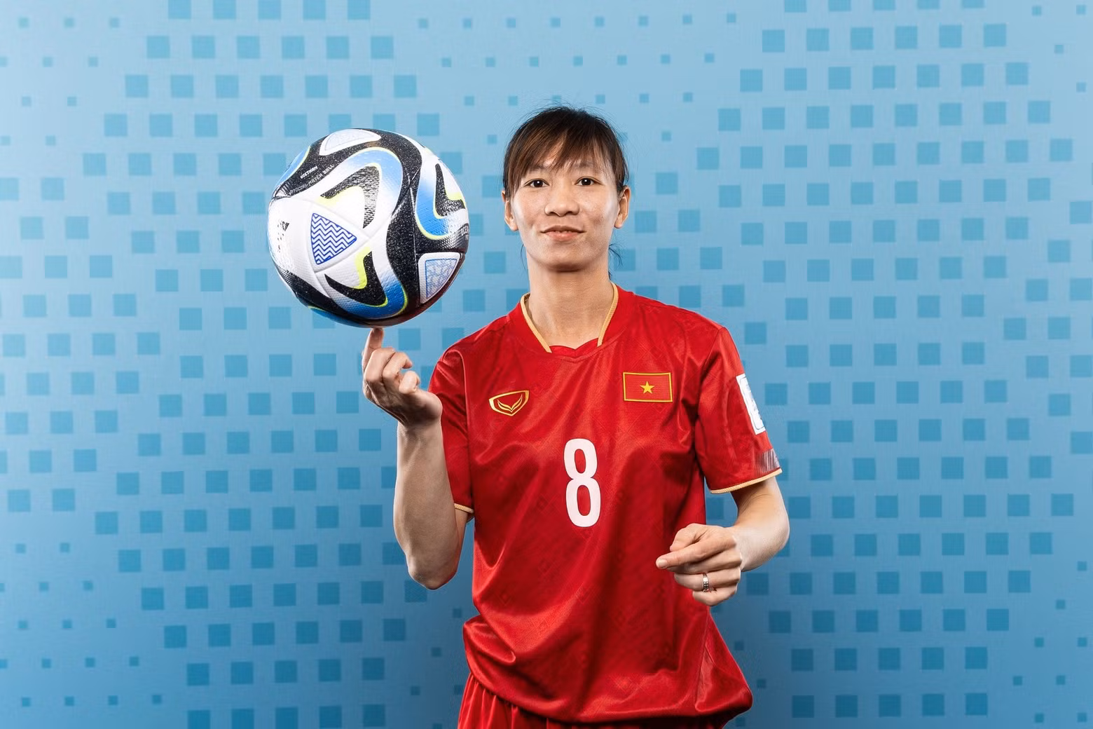 Mediocampista Tran Thi Thuy Trang (Centro deportivo del Distrito 1, Ciudad Ho Chi Minh)