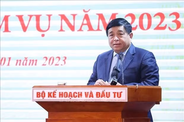 El ministro de Planificación e Inversión, Nguyen Chi Dung. (Fotografía: VNA)