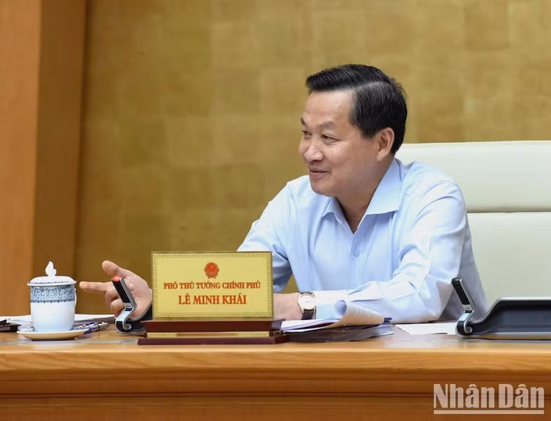 El viceprimer ministro Le Minh Khai.