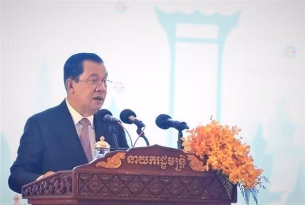 El primer ministro de Camboya, Samdech Techo Hun Sen. (Fotografía: VNA)