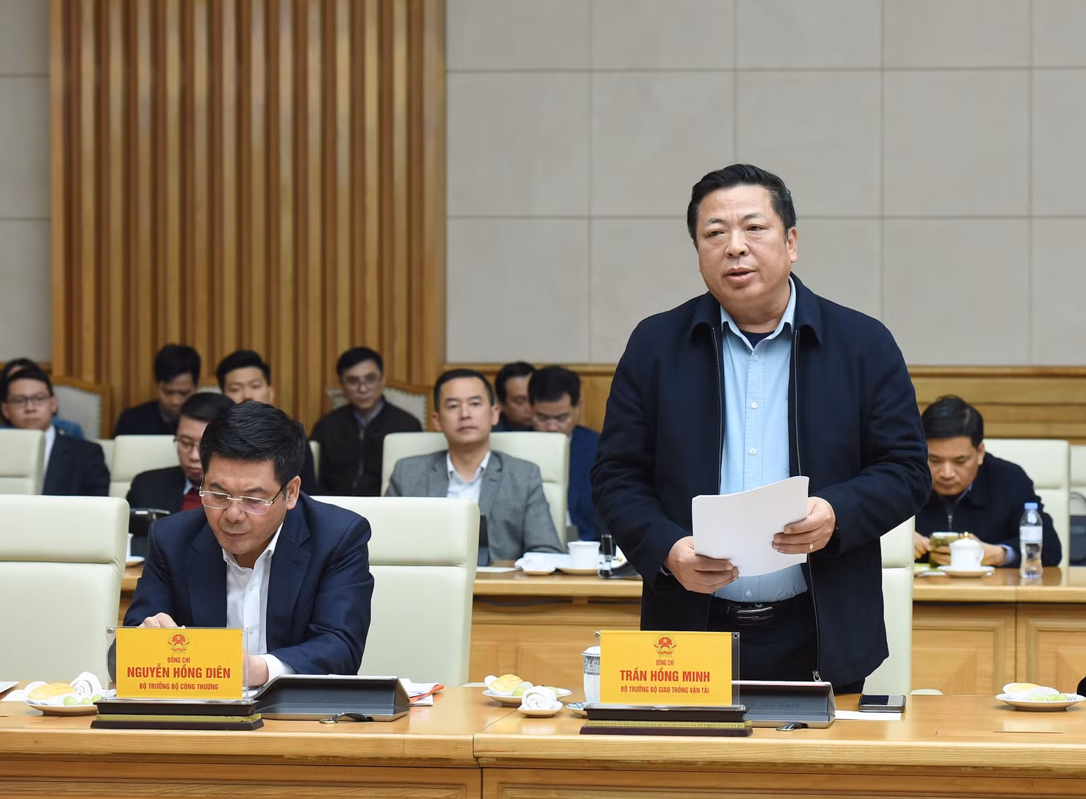 El ministro de Transporte, Tran Hong Minh.