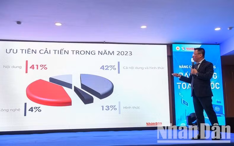 Quoc Minh presenta un panorama de la situación general de la prensa partidista en Vietnam.