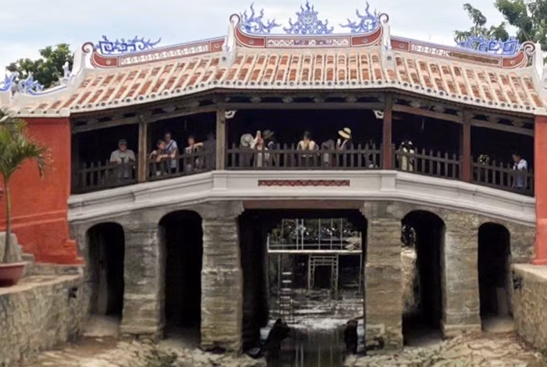 La reliquia de la Pagoda Cau, en Hoi An.