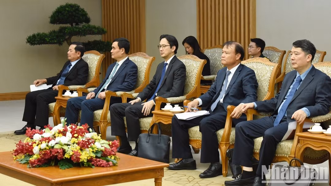 Delegados vietnamitas.