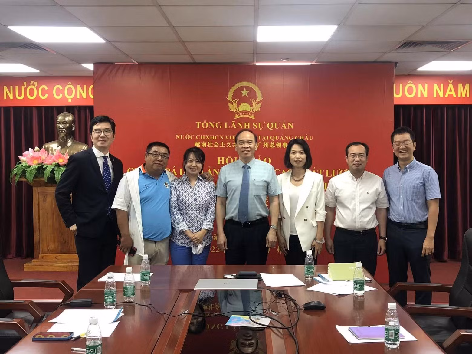 En un evento de promoción inversionista. (Fotografía: Consulado de Vietnam)