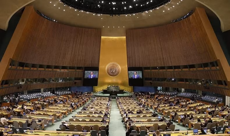 El debate general de alto nivel del 78 periodo de sesiones de la Asamblea General de las Naciones Unidas. El debate general de alto nivel del 78 periodo de sesiones de la Asamblea General de las Naciones Unidas.