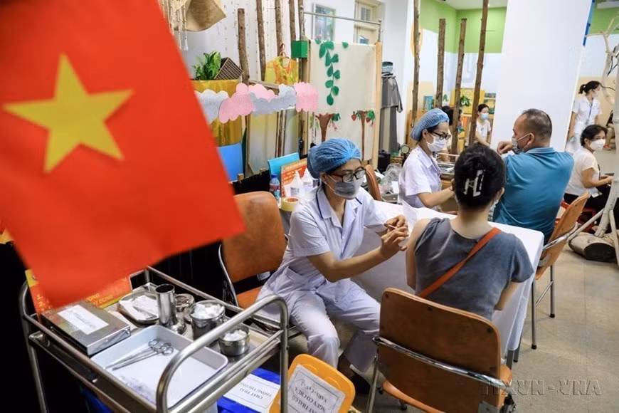 Vietnam es uno de los seis países con la tasa de cobertura de vacunación más alta del mundo.