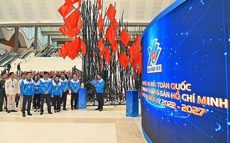 Los delegados en la ceremonia de inauguración.