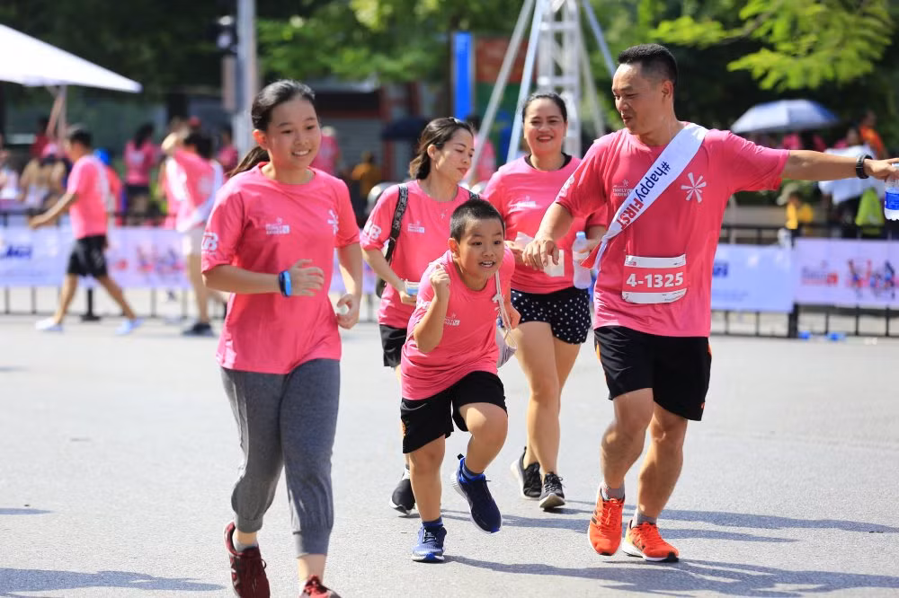 Carrera Family Ekiden. (Fotografía: hanoimoi.com.vn)