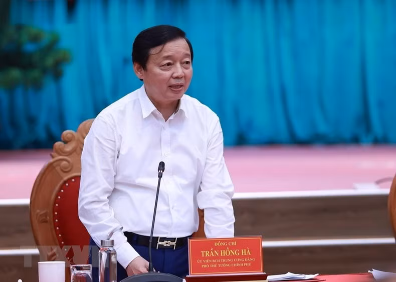El vice primer ministro Tran Hong Ha.