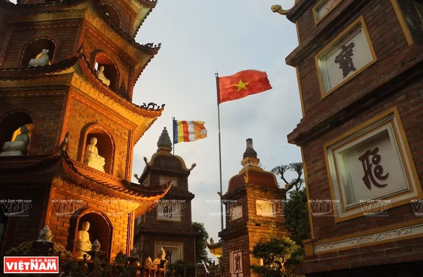 El antiguo jardín en la pagoda data del siglo XVIII. El antiguo jardín en la pagoda data del siglo XVIII.
