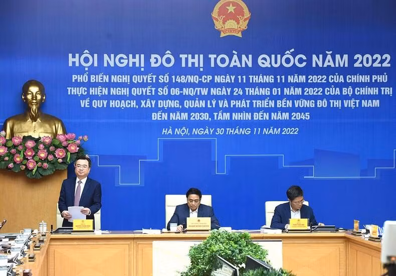 El ministro Nguyen Thanh Nghi presenta los contenidos básicos del programa de acción del Gobierno. El ministro Nguyen Thanh Nghi presenta los contenidos básicos del programa de acción del Gobierno.