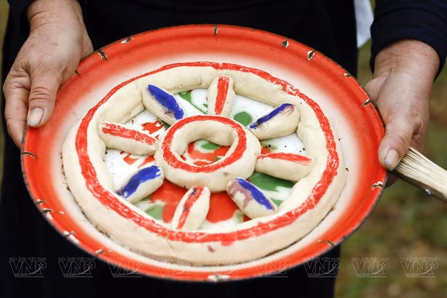 El pastel Nang Hai se usa únicamente durante el Festival Nang Hai.