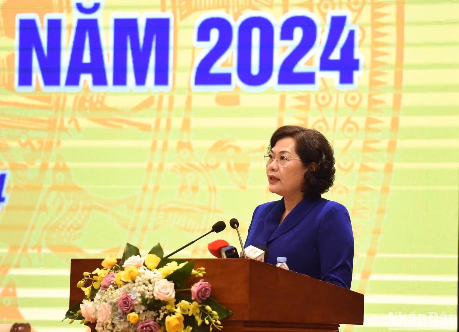 La gobernadora del Banco Estatal de Vietnam, Nguyen Thi Hong. La gobernadora del Banco Estatal de Vietnam, Nguyen Thi Hong.
