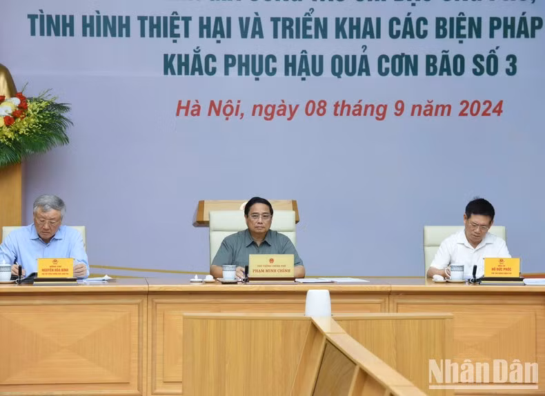 El jefe de Gobierno vietnamita preside la conferencia.