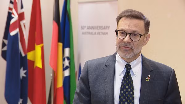 Embajador de Australia en Hanói, Andrew Goledzinowski. (Fotofrafía: VNA)