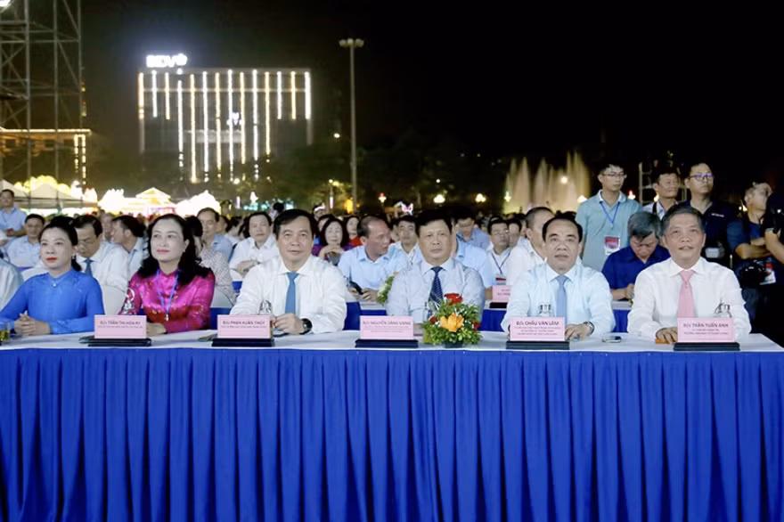 Delegados en el acto