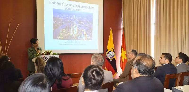 En el evento.