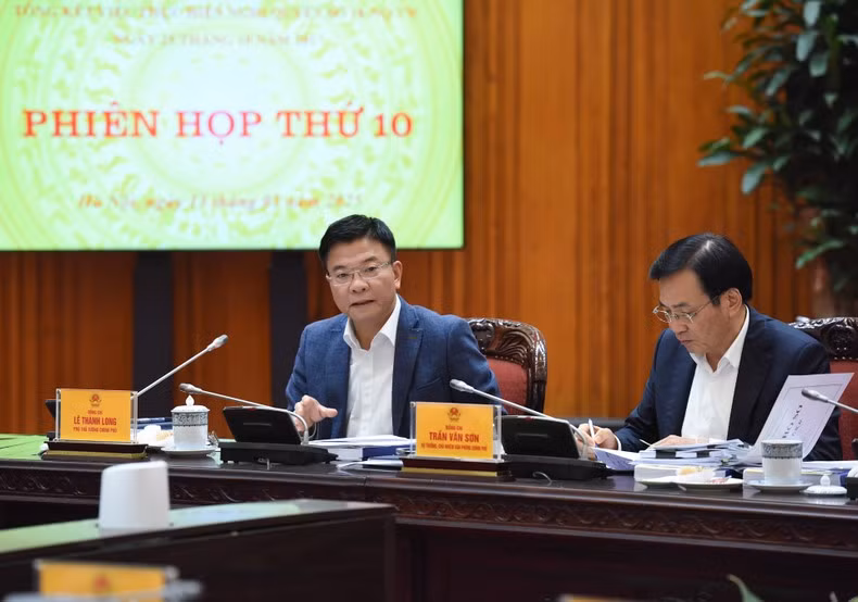 El vicepremier Le Thanh Long.