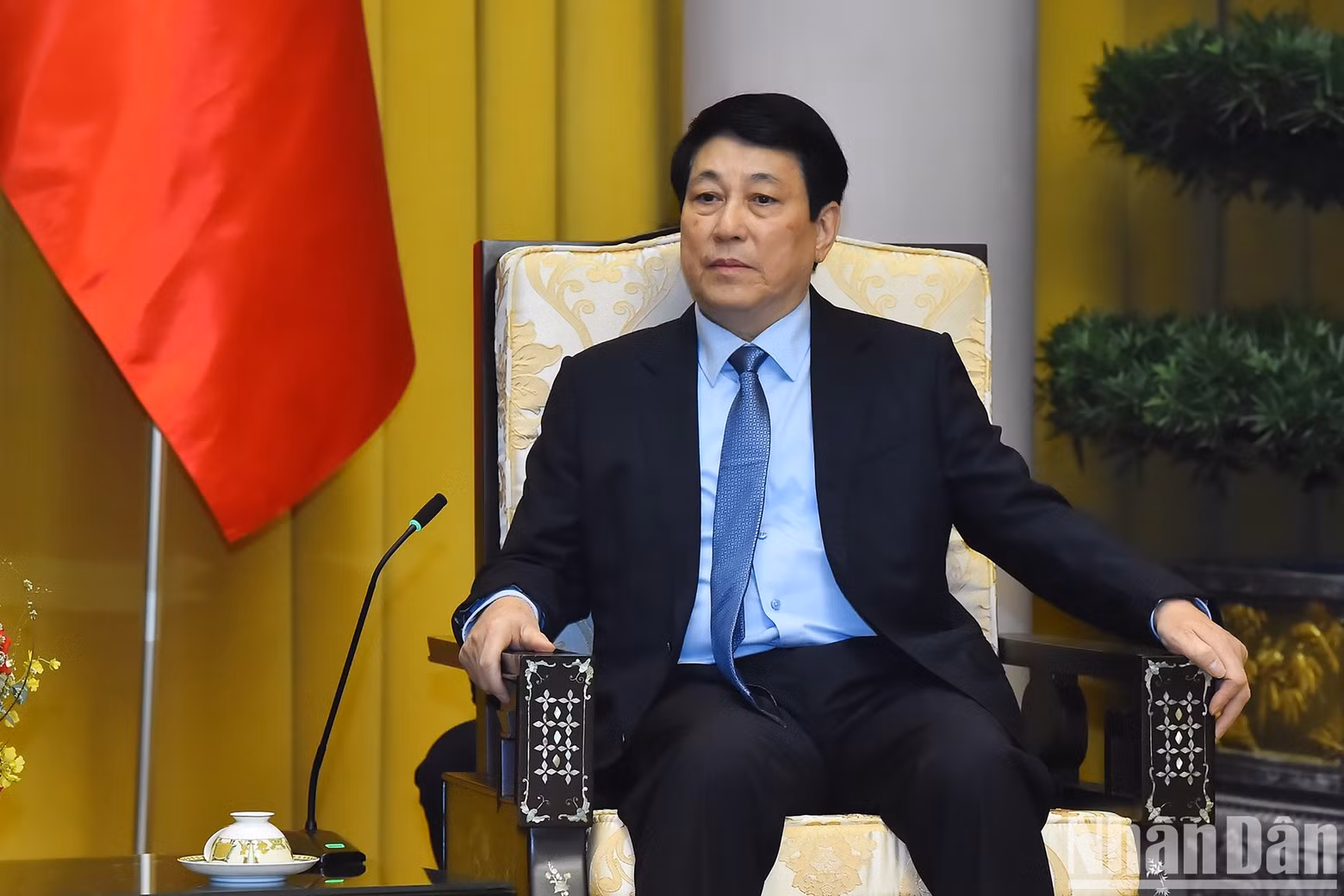 El presidente de Vietnam, Luong Cuong. El presidente de Vietnam, Luong Cuong.