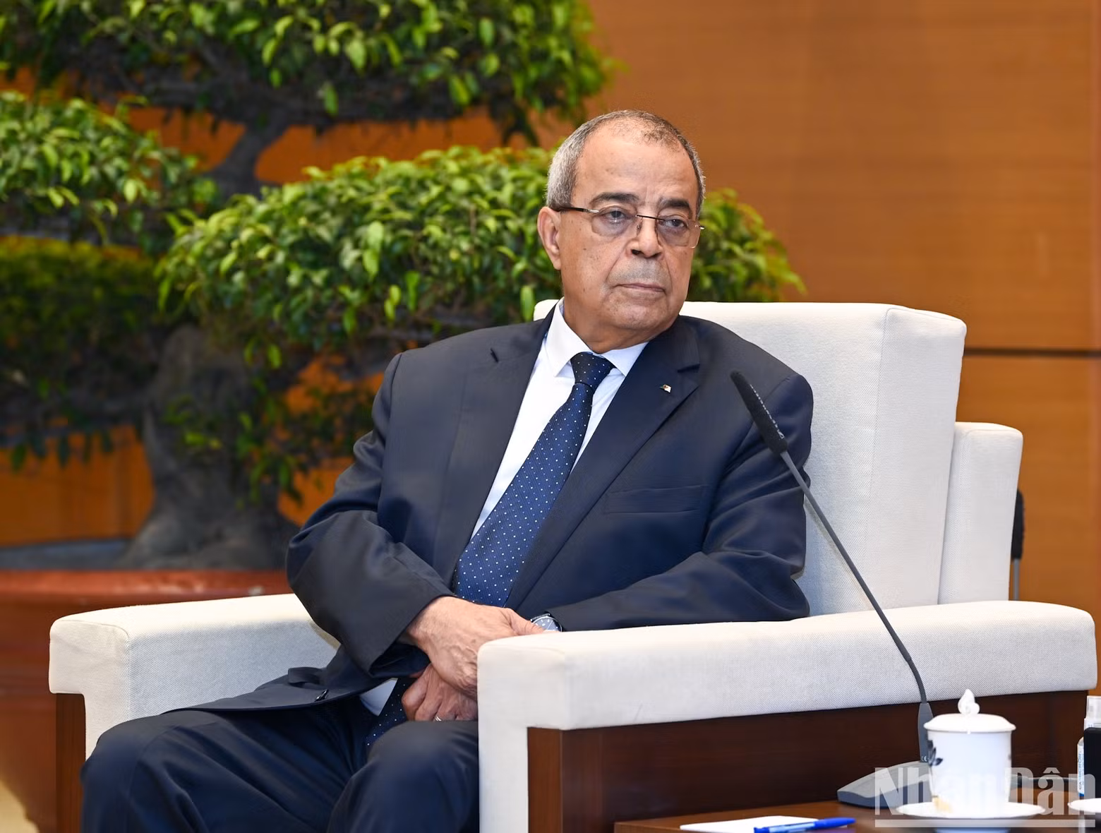 El ministro de Industria y Producción Farmacéutica de Argelia, Ali Aoun. El ministro de Industria y Producción Farmacéutica de Argelia, Ali Aoun.