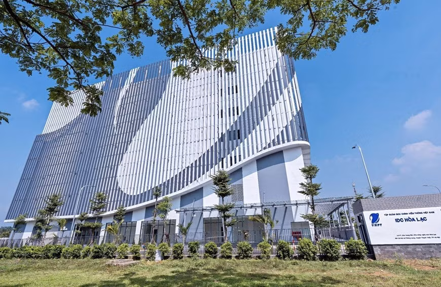 El centro de datos VNPT IDC Hoa Lac tiene una superficie total de 23 mil metros cuadrados. (Foto: VNA) El centro de datos VNPT IDC Hoa Lac tiene una superficie total de 23 mil metros cuadrados. (Foto: VNA)
