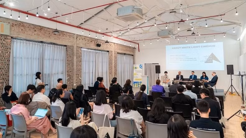 White Light Cinéhub es un nuevo espacio creativo en Hanói cuyo objetivo es impulsar el cine de arte y el cine independiente vietnamita. (Foto: Instituto Francés en Vietnam).