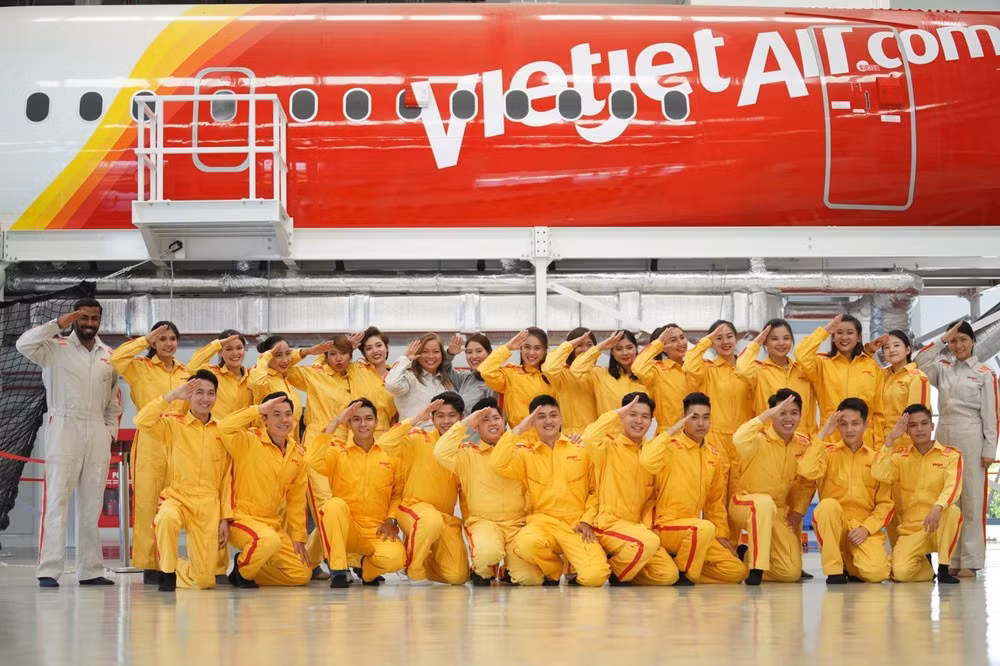 Reconocen a Vietjet como la "Mejor empresa para trabajar en Asia 2024". (Fuente: Vietjet) Reconocen a Vietjet como la "Mejor empresa para trabajar en Asia 2024". (Fuente: Vietjet)