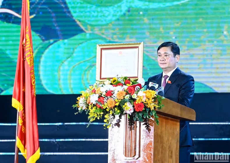 El secretario del Partido Comunista de Vietnam en la provincia de Nghe An, Thai Thanh Quy.