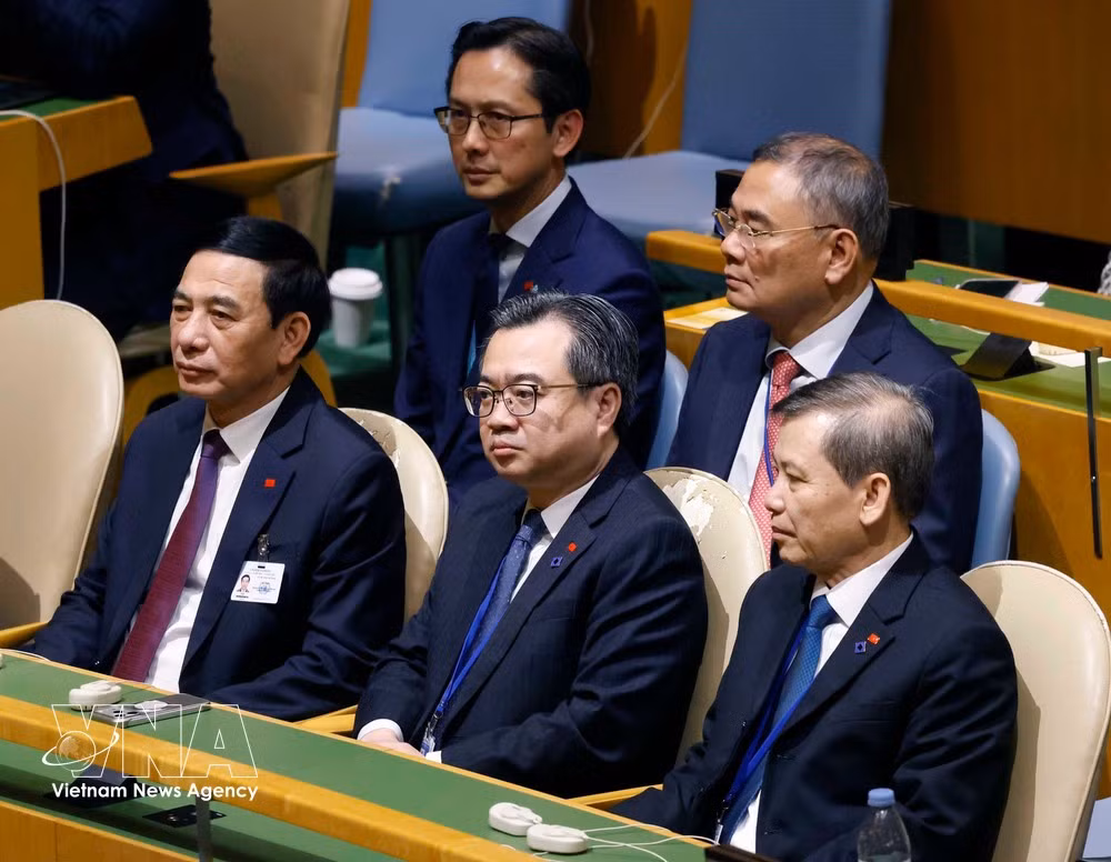 Representantes vietnamitas en el evento. (Foto: VNA)