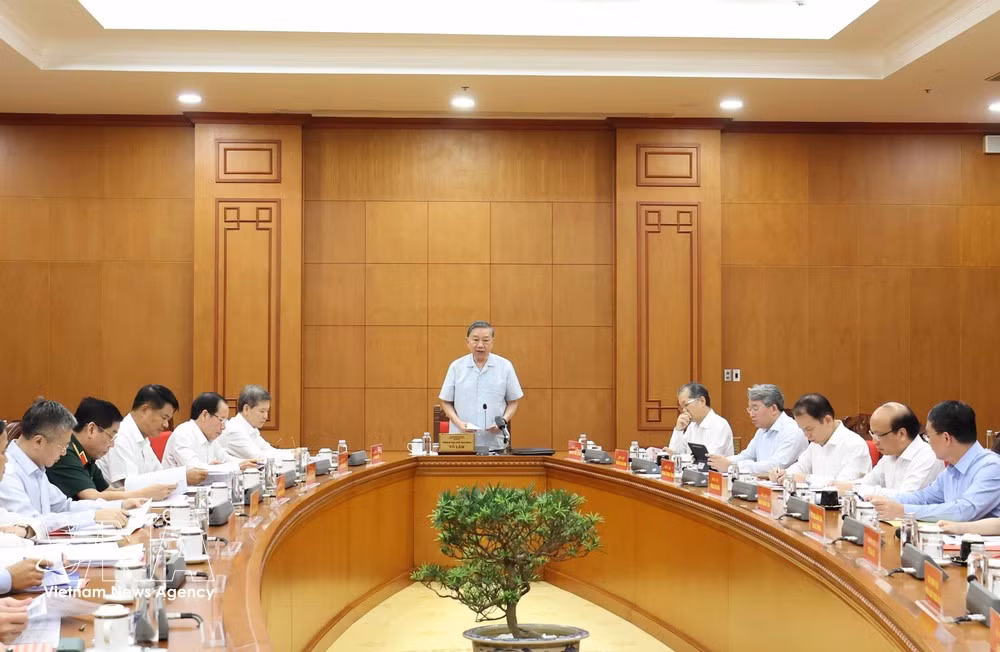 Panorama de la reunión. (Foto: VNA)
