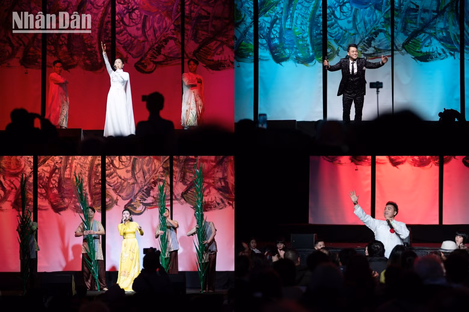 El programa cuenta con la participación de un grupo artístico profesional procedente de Ciudad Ho Chi Minh, cuyas actuaciones musicales refuerzan el vínculo simbólico entre la ciudad que lleva el nombre del Presidente Ho Chi Minh y la comunidad vietnamita en Francia.