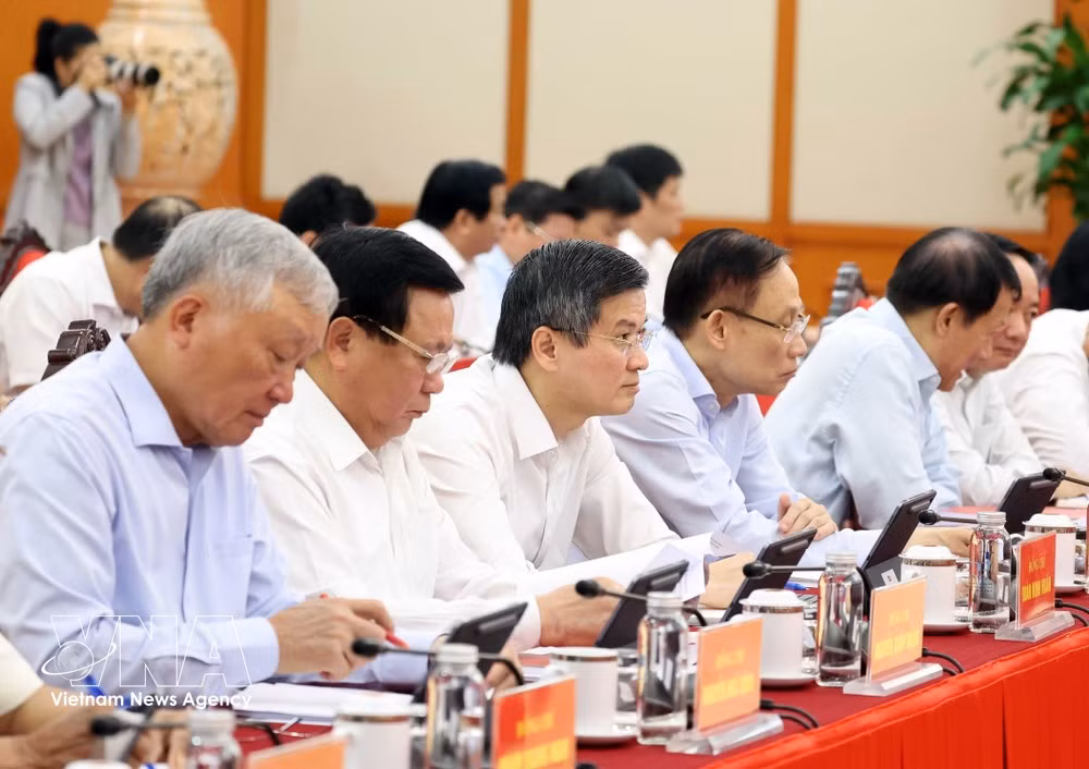 Delegados participantes en la cita. (Foto: VNA)
