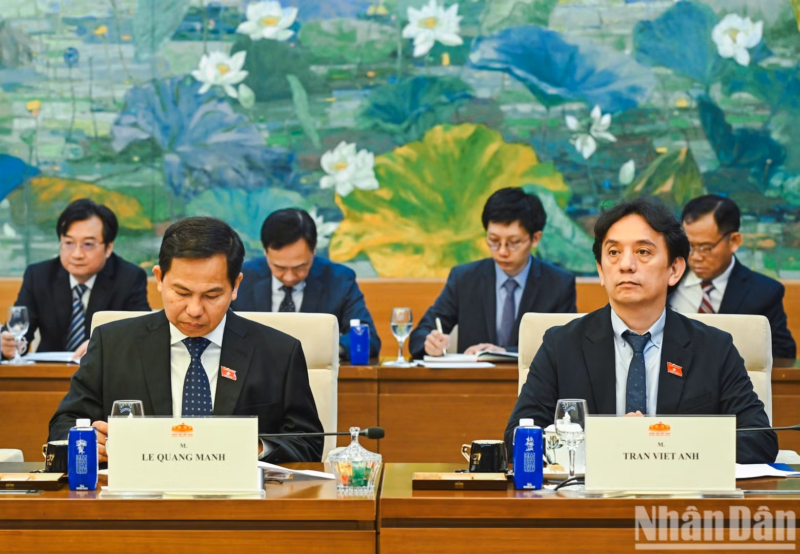 Delegados vietnamitas al encuentro. (Foto: DUY LINH)