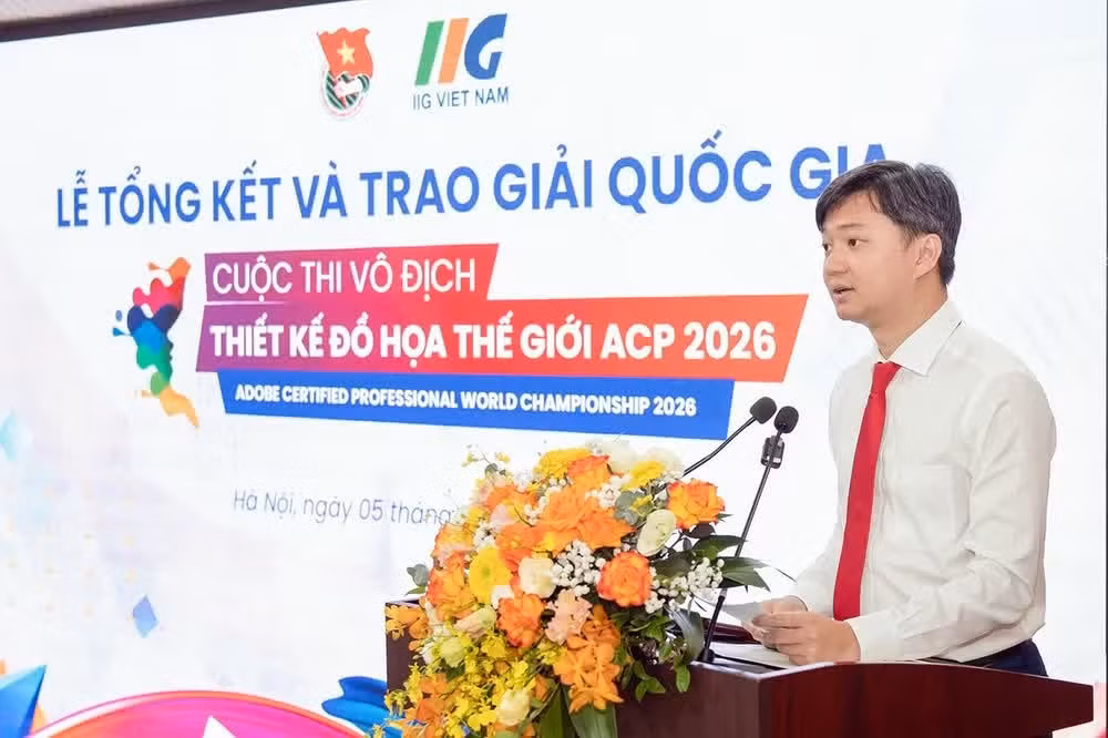 Nguyen Minh Triet interviene en la ceremonia.