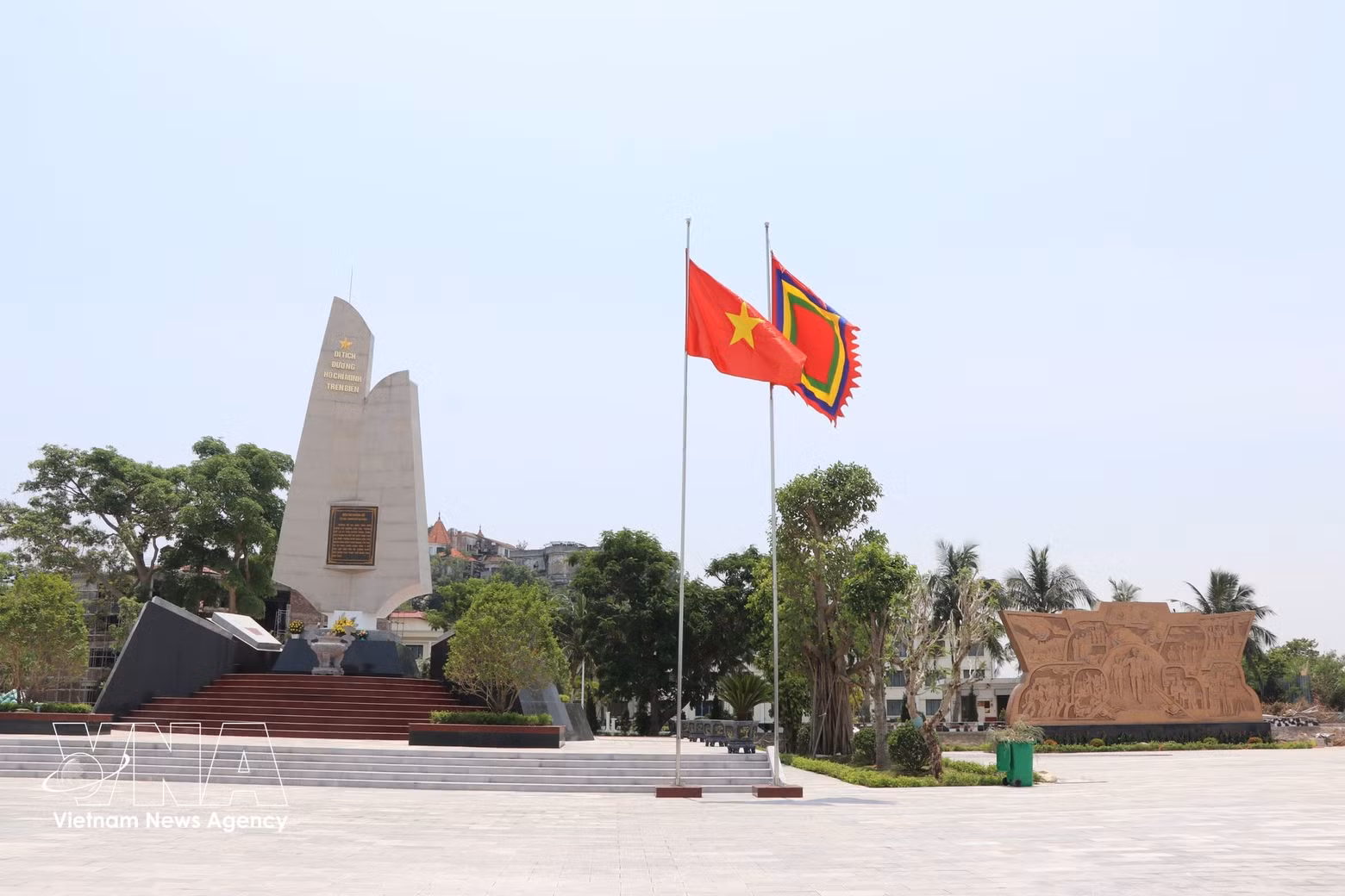 El sitio histórico nacional especial K15, antiguo muelle de los «barcos sin número», en el barrio de Do Son, ciudad de Hai Phong, ha sido restaurado e inaugurado con motivo del 71.º aniversario de la liberación de la ciudad, en mayo de 2026. (Foto: VNA)