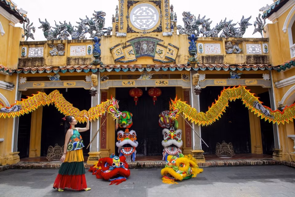 La Casa Comunal de Hiep Ninh, sitio histórico nacional, es uno de los símbolos antiguos del barrio de Tan Ninh. (Foto: VNA)