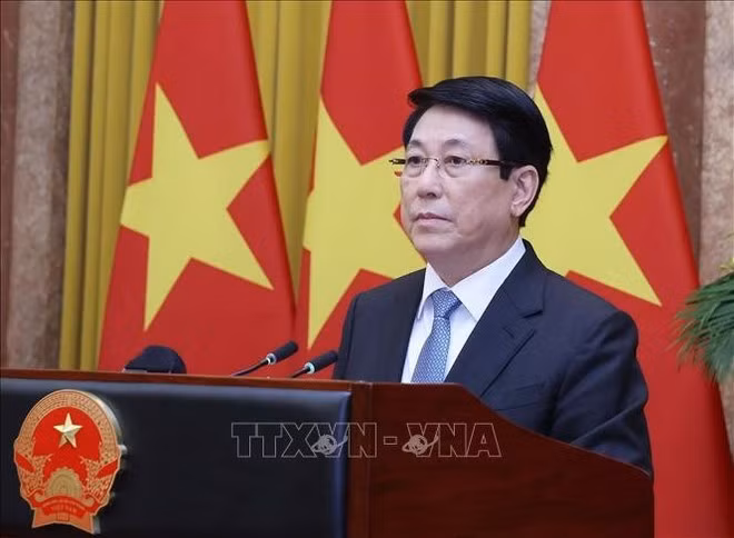 El presidente vietnamita, Luong Cuong. (Foto: VNA)
