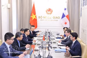En la segunda consulta política entre Vietnam y Panamá, en julio de 2026. (Foto: VNA)