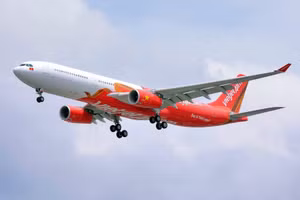 Un avión de Vietjet Air (Foto: Vietjet)