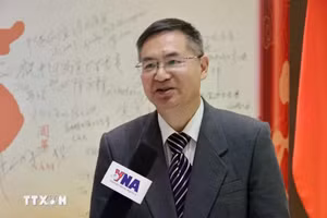 El profesor y doctor Cheng Hanping, director ejecutivo del Instituto de Estudios Regionales y Nacionales y director del Centro de Estudios de Vietnam de la Universidad Tecnológica de Zhejiang (China). Foto: VNA