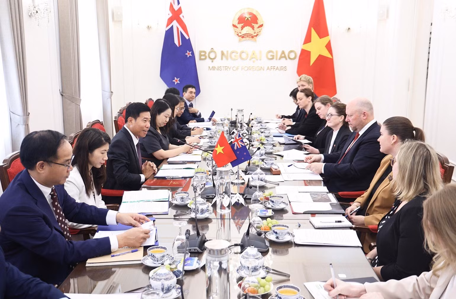 Vista del evento. (Foto: Ministerio de Relaciones Exteriores de Vietnam)