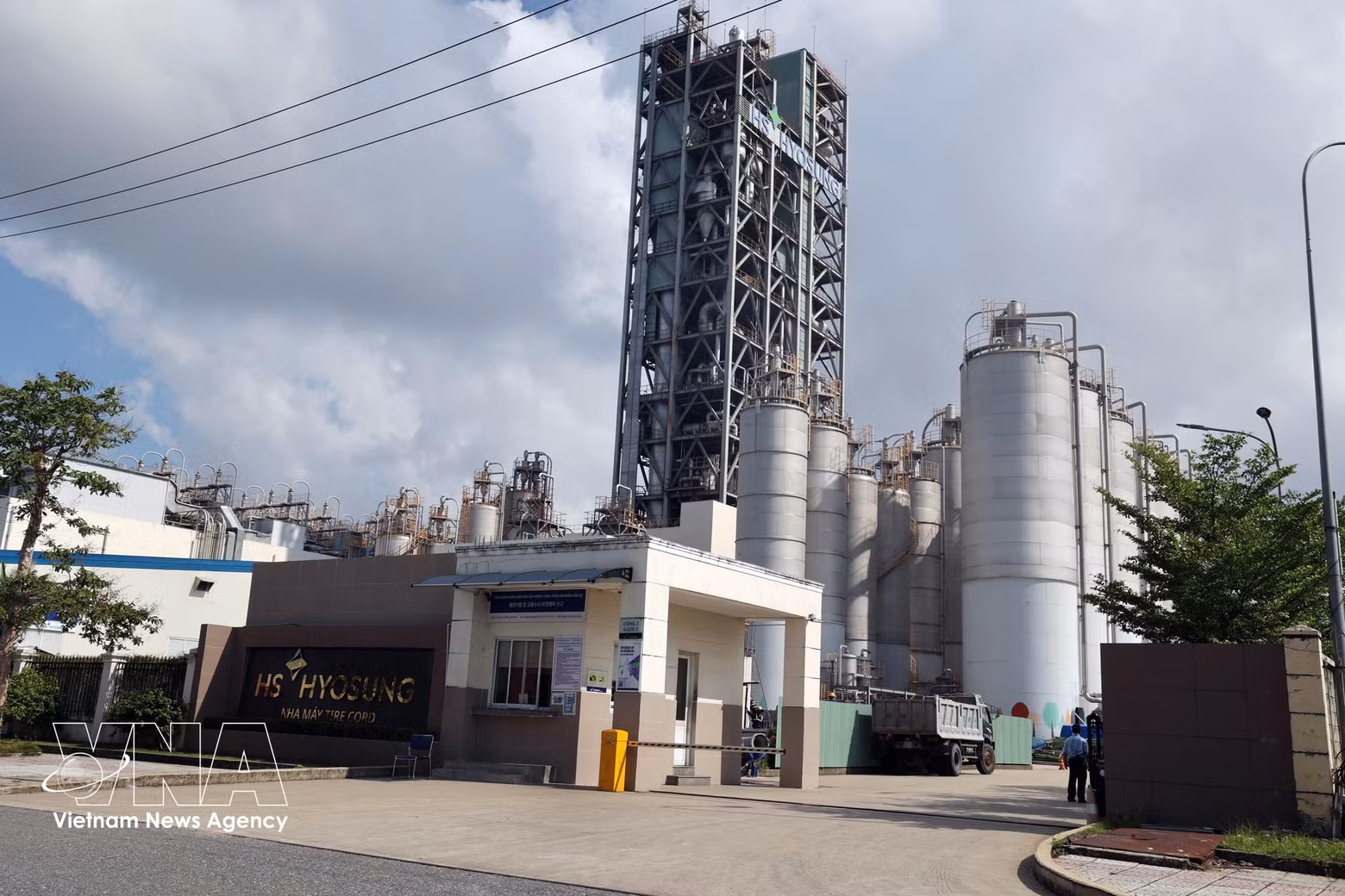 Empresas extranjeras invierten en el Parque Industrial de Tam Thang, ciudad de Da Nang. (Foto: VNA)