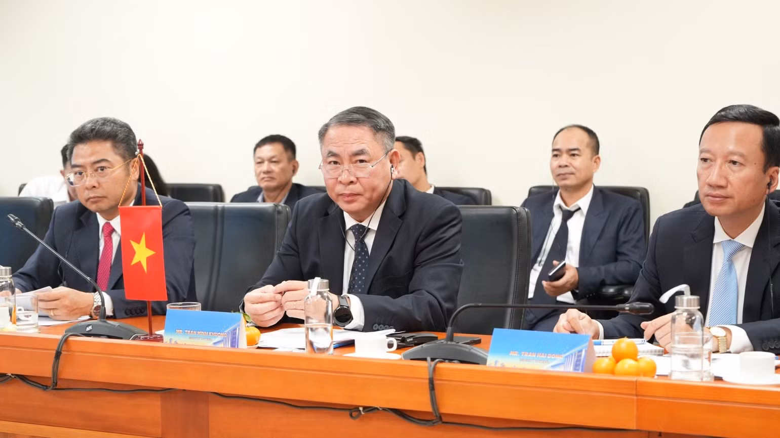 Tran Minh Khuong, viceauditor general de Vietnam, en el evento.