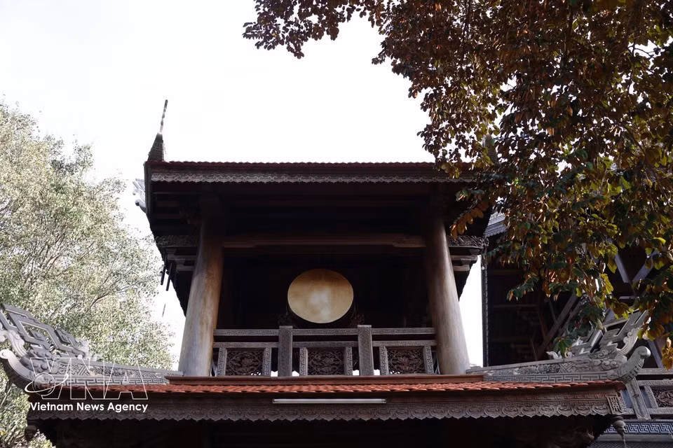 El Lau Trong (Torre del Tambor), uno de los elementos destacados del complejo.