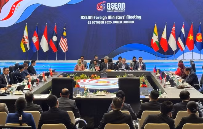 En la reunión de Cancilleres de la Asean (Foto: VNA)