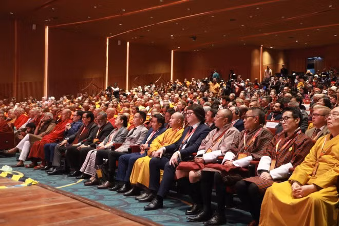 Delegados en el evento. (Foto: VNA)