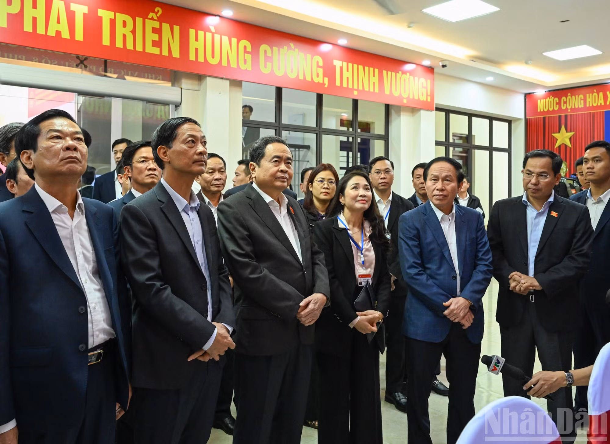 Tran Thanh Man en la actividad. (Foto: Duy Linh)