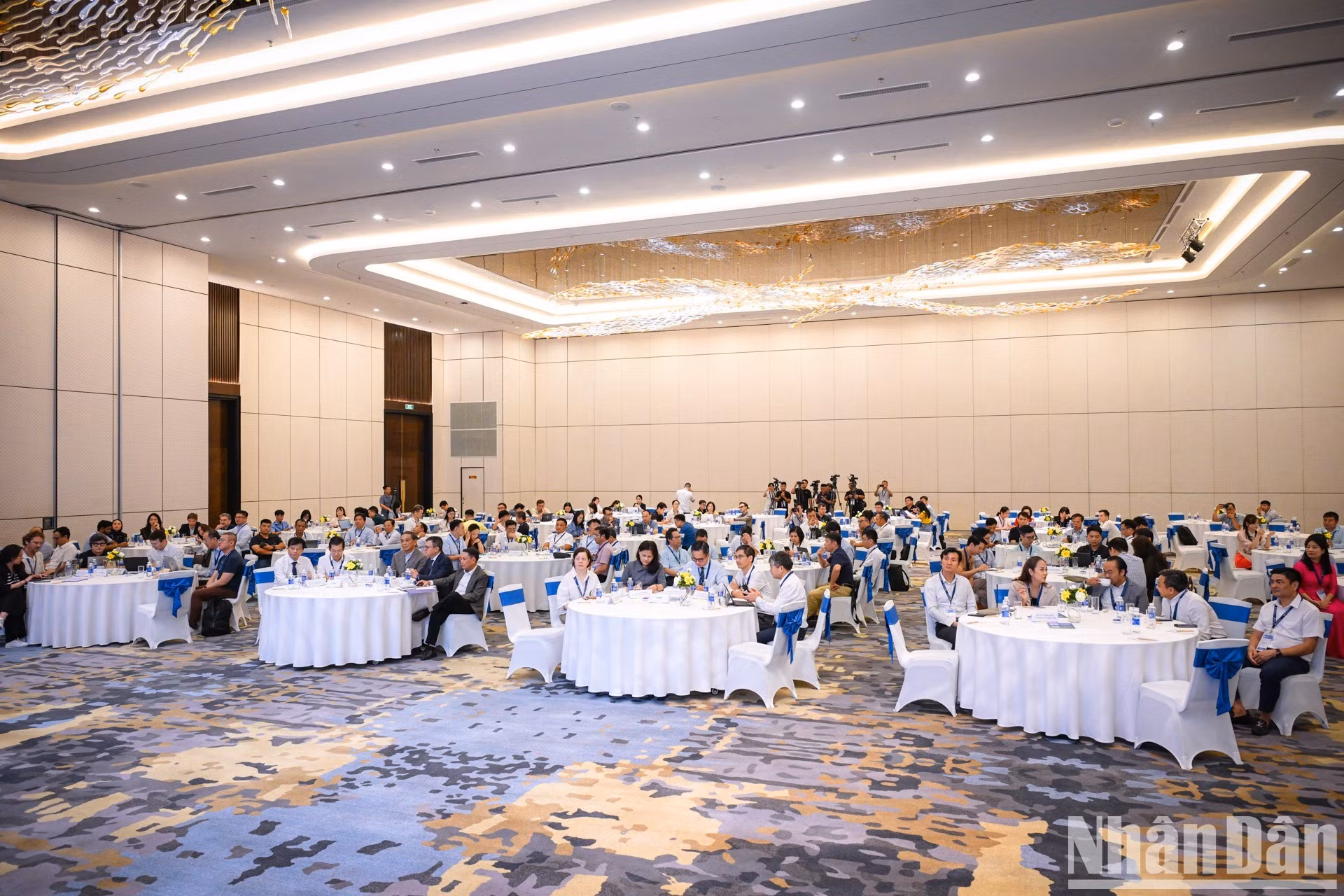 Vista panorámica del Foro Internacional de Inteligencia Artificial (IA) de WAN-IFRA Vietnam 2026.
