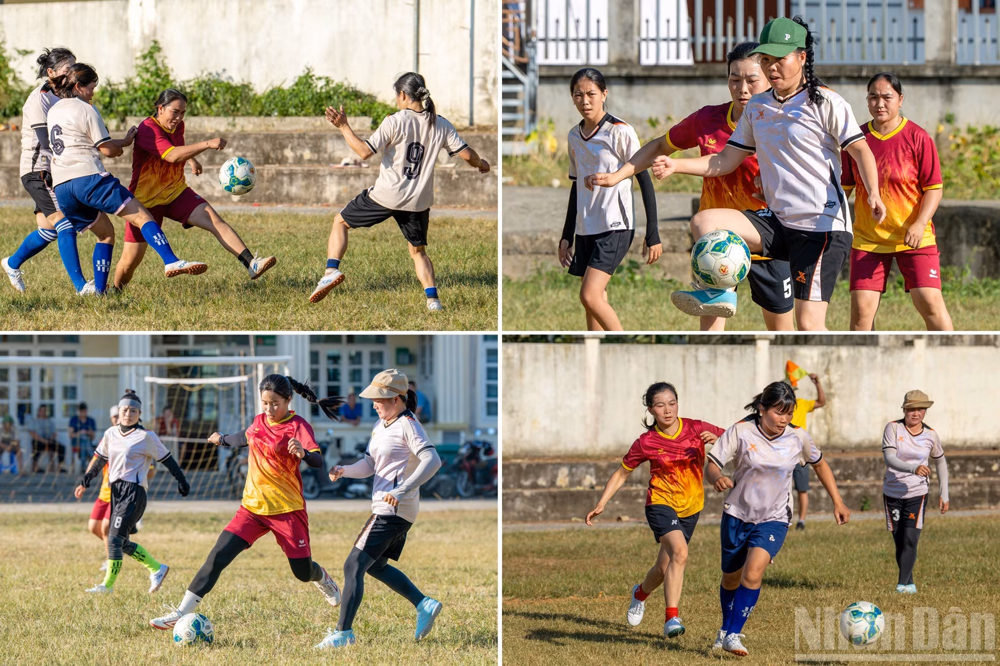 Cada una tiene su propio trabajo y características, pero cuando visten la camiseta de su equipo, todas se entregan al juego, luchan por cada balón y se coordinan con sus compañeras.